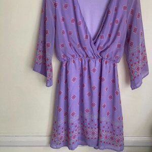 Lovely, lavender spring time dress.